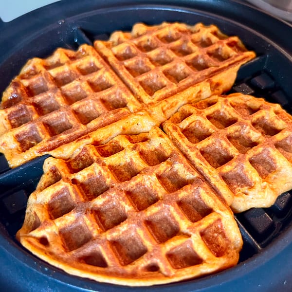 Tervsilikud bataadivahvlid, gluteenivabad, piimavabad